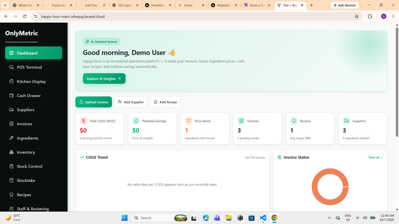I will build a Laravel PHP web application and REST API